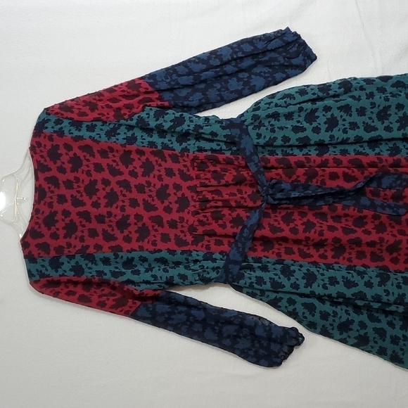 NEW Matilda Jane A LITTLE PARTY Dress Hi Lo Swiss Dot Ties Size M Medium - Picture 10 of 12